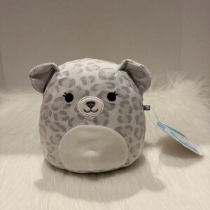 🐆 Dohna Gray Spotted Snow Leopard OG Tag Original Squishmallows 5” BNWT